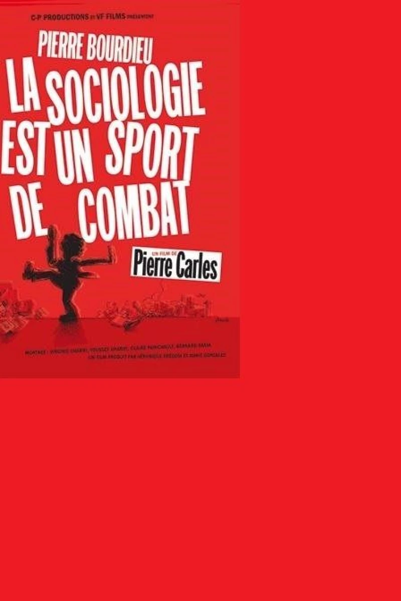 La sociologie est un sport de combat Juliste