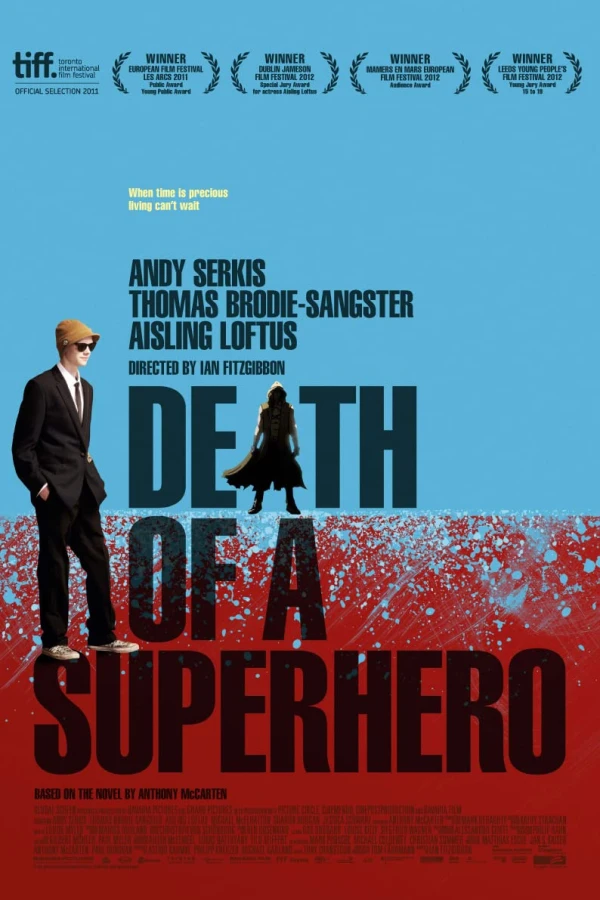 Death of a Superhero Juliste