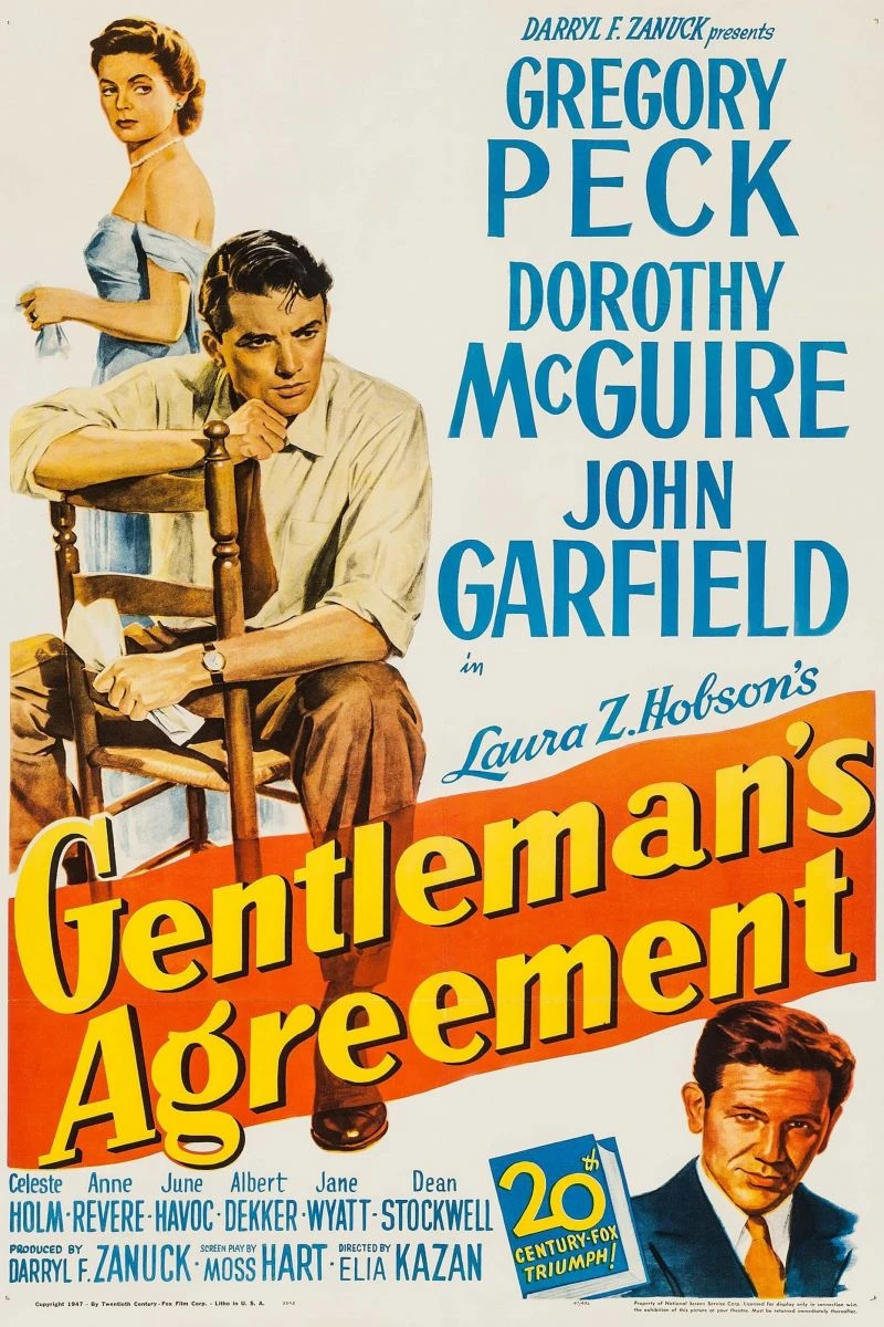 Gentleman's Agreement Juliste