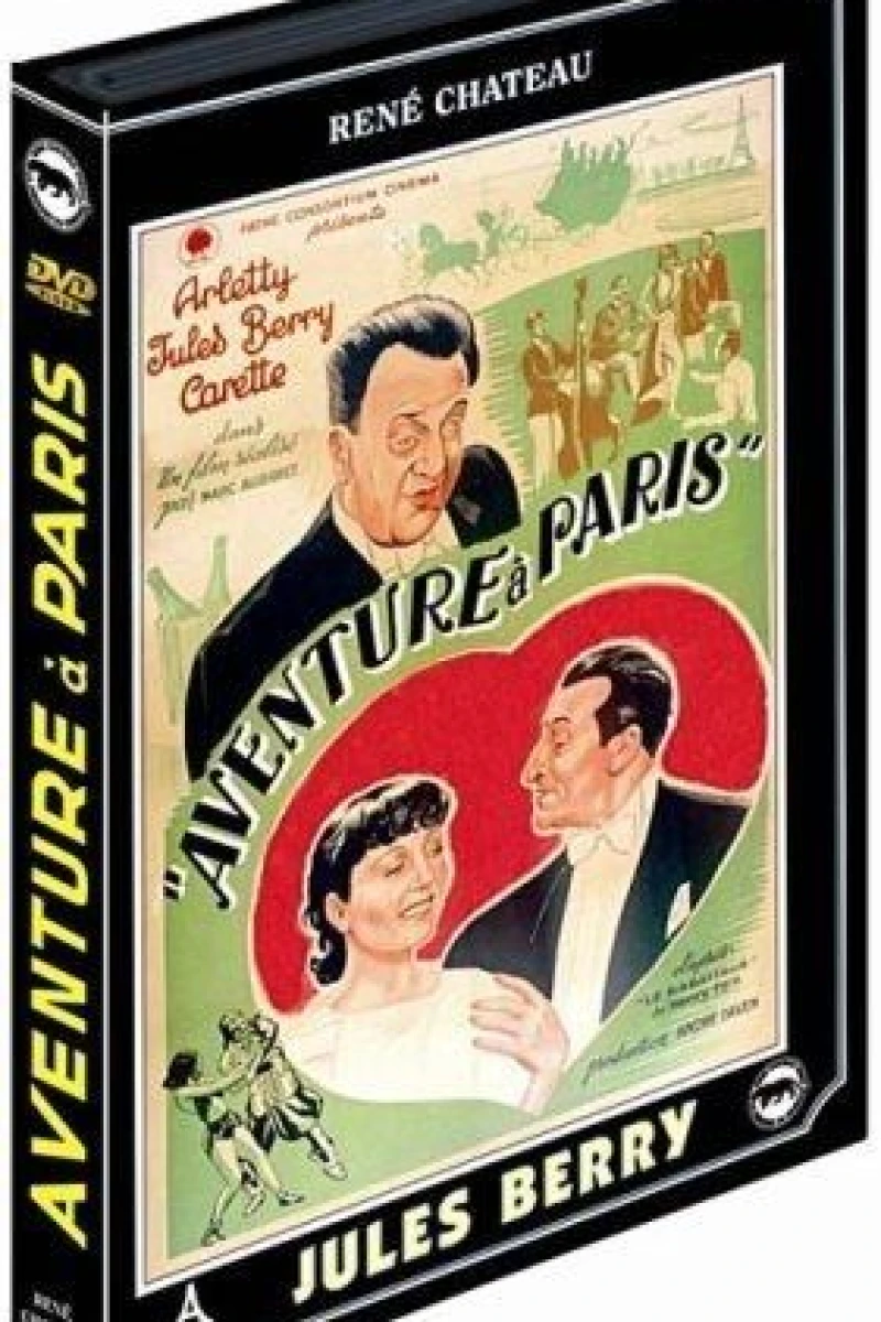 Adventure in Paris Juliste