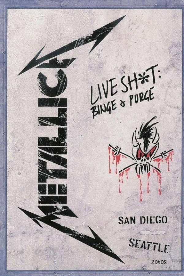 Metallica: Live Shit - Binge Purge, San Diego Juliste