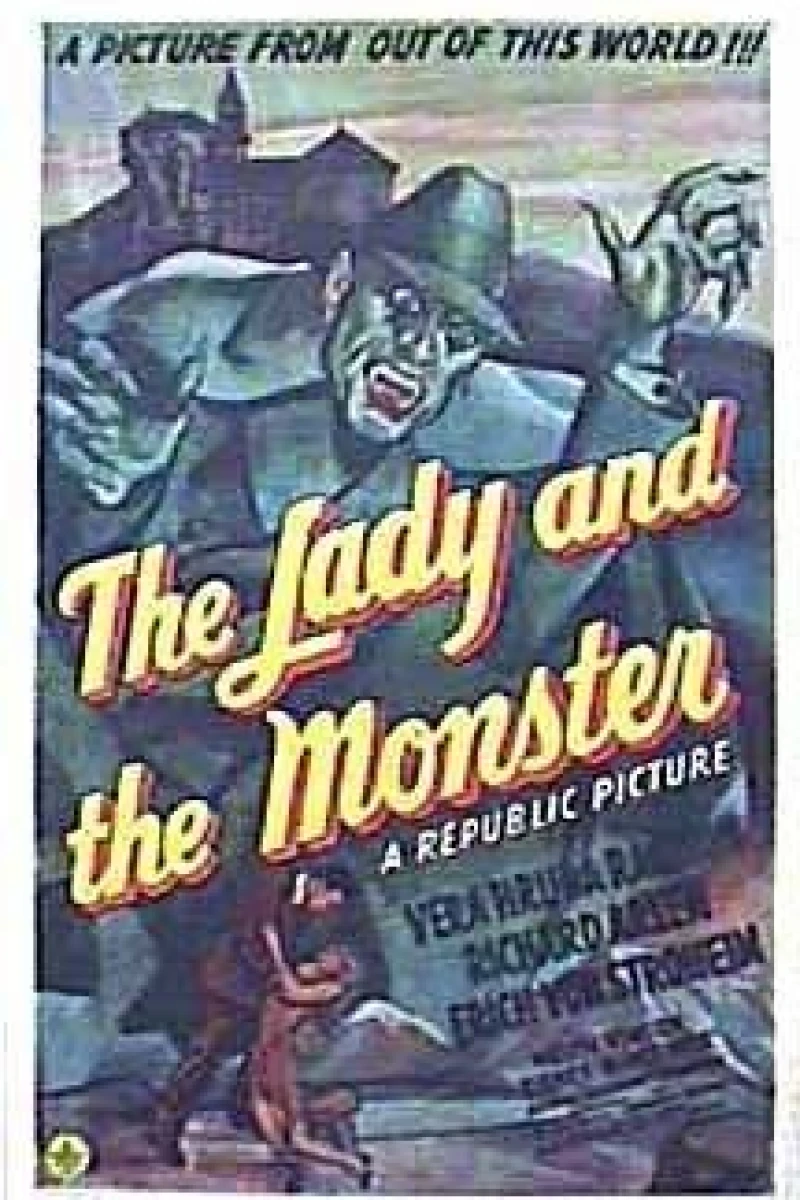 The Lady and the Monster Juliste