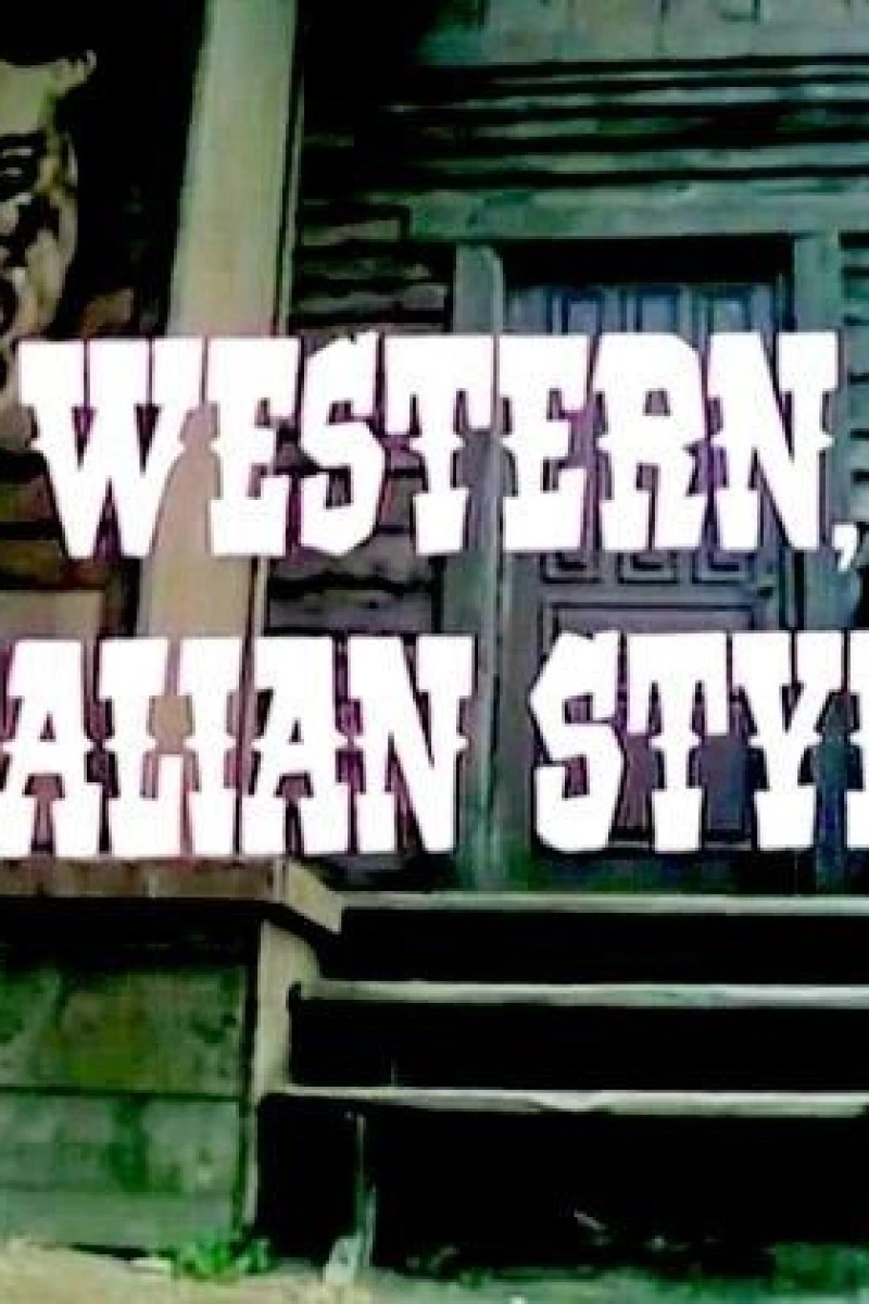 Western, Italian Style Juliste