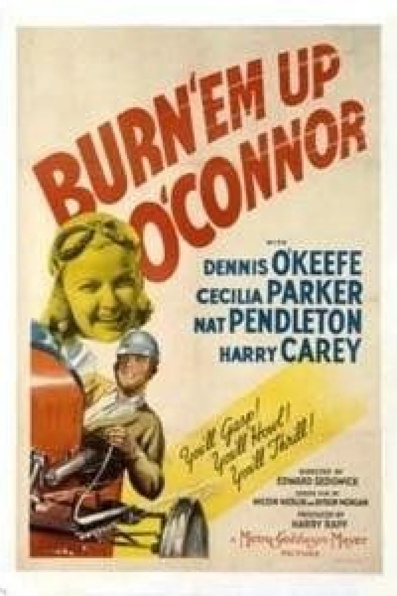 Burn 'Em Up O'Connor Juliste