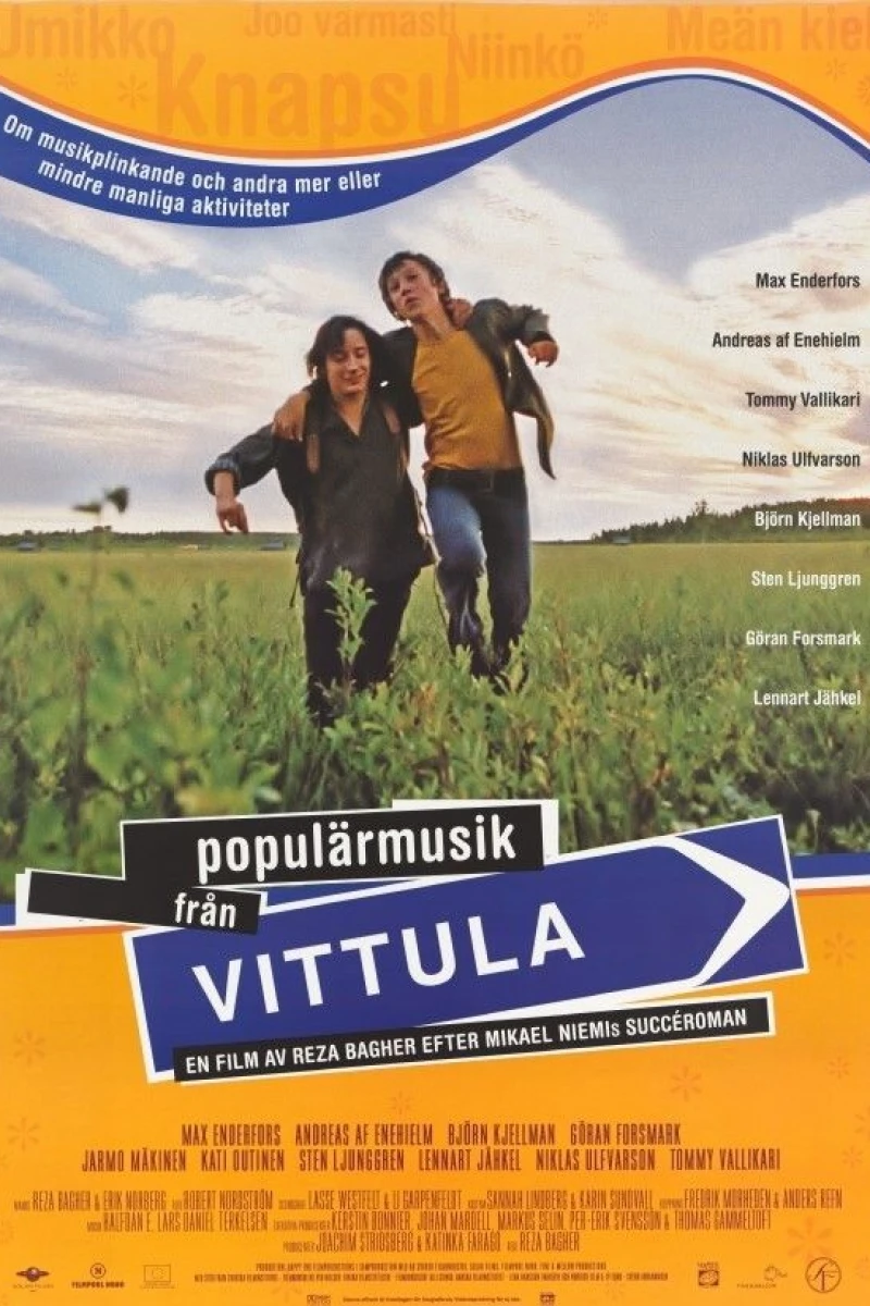 Populäärimusiikkia Vittulajänkältä Juliste