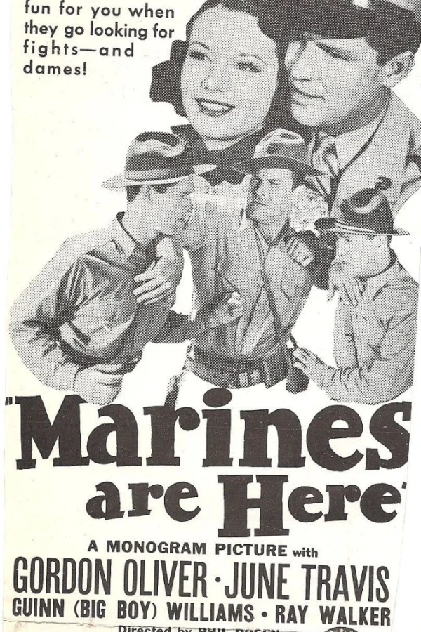 The Marines Are Here Juliste