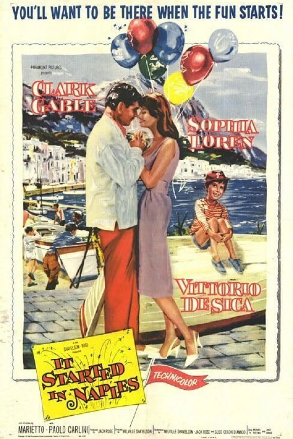 It Started In Naples Juliste