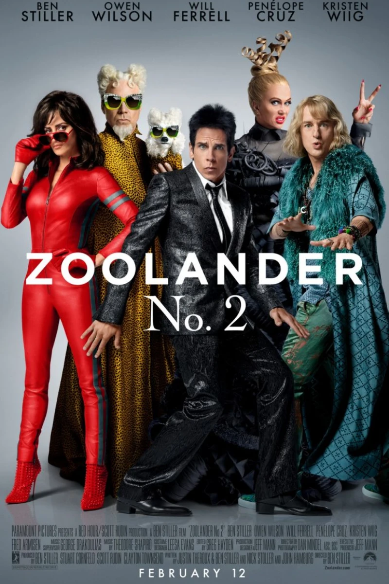 Zoolander 2 Juliste