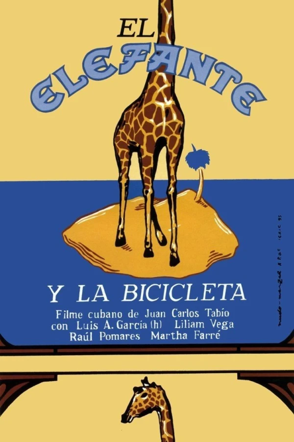 El elefante y la bicicleta Juliste