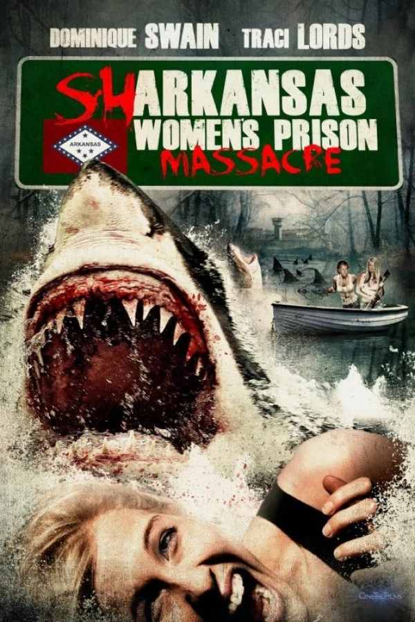 Sharkansas Women's Prison Massacre Juliste