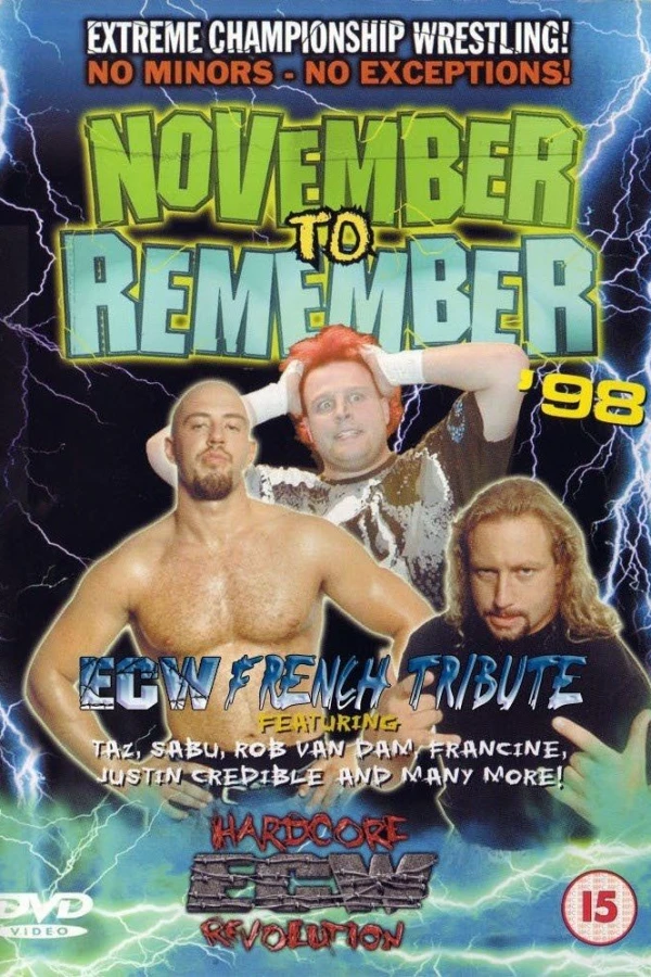 ECW November to Remember 1998 Juliste