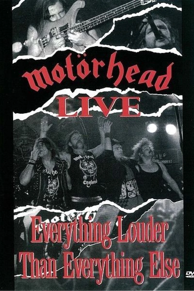 Motörhead: Motörhead Live - Everything Louder Than Everyone Else Juliste