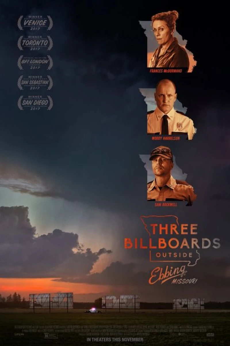 Three Billboards Outside Ebbing, Missouri Juliste