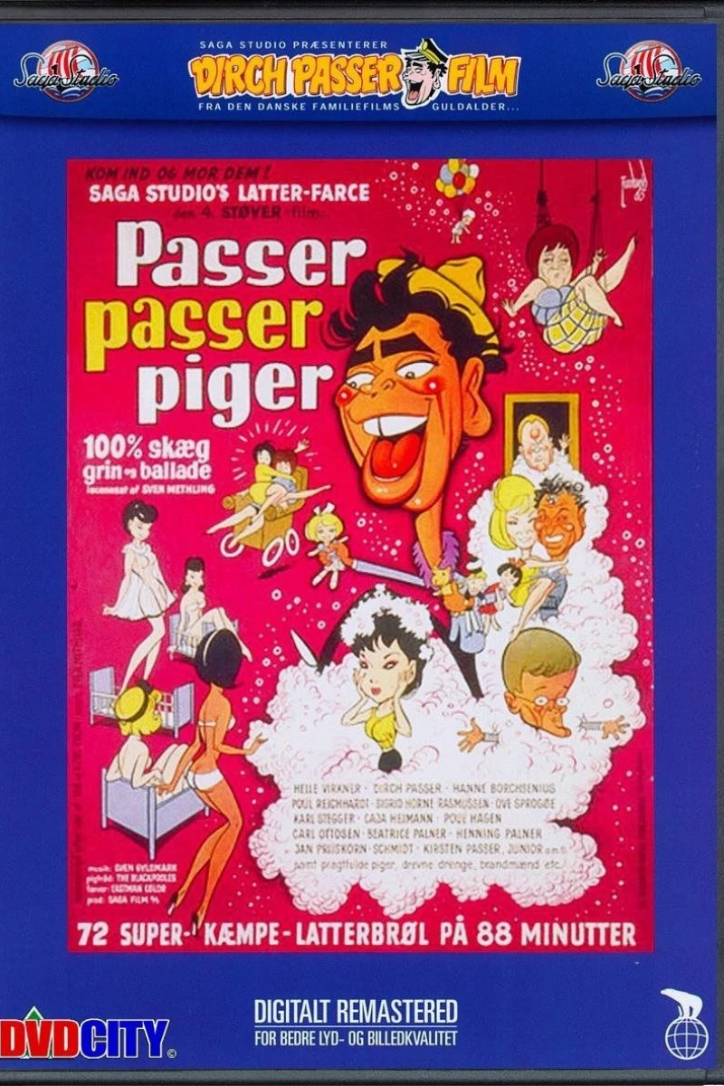 Passer passer piger Juliste