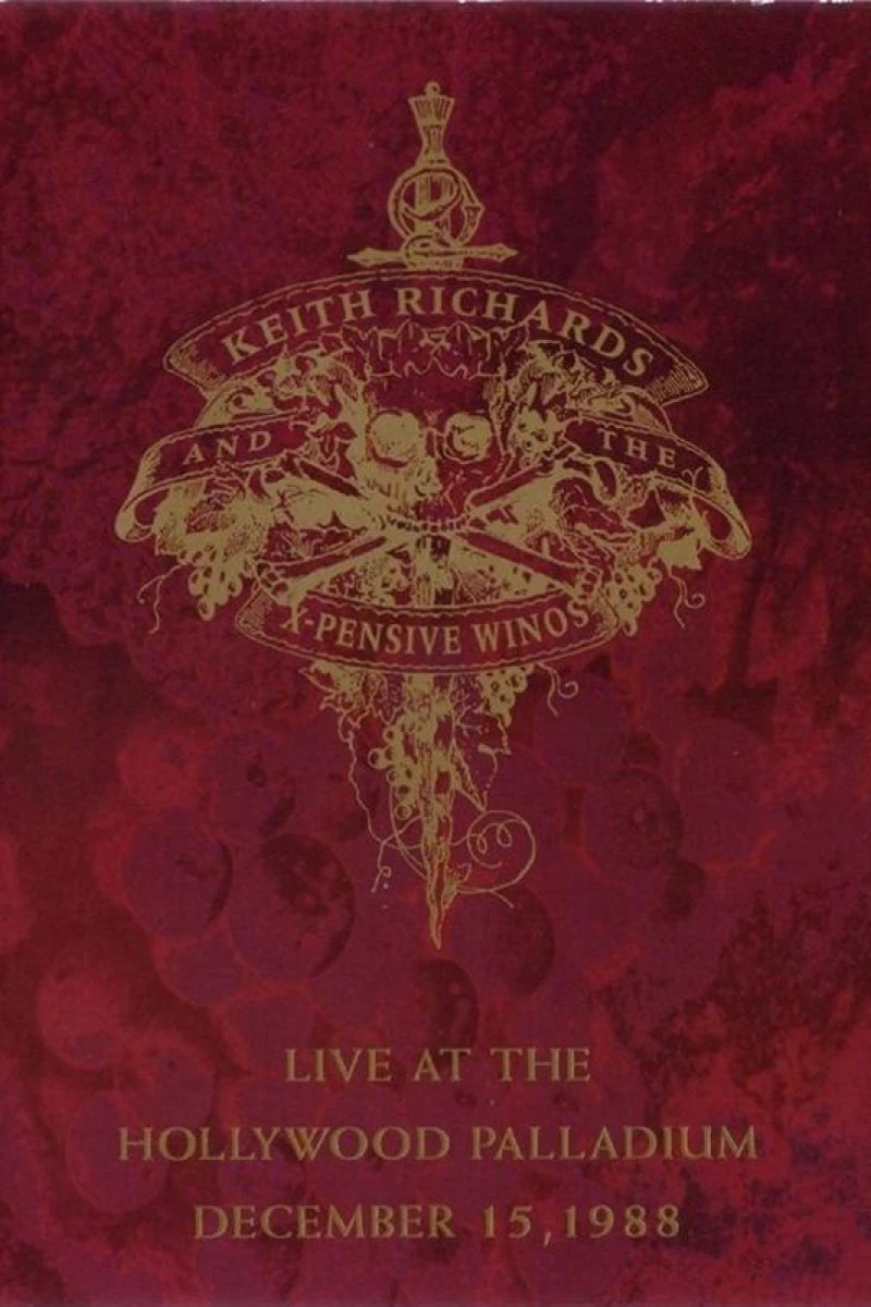 Keith Richards and the X-pensive Winos Live at the Hollywood Palladium - December 15, 1988 Juliste