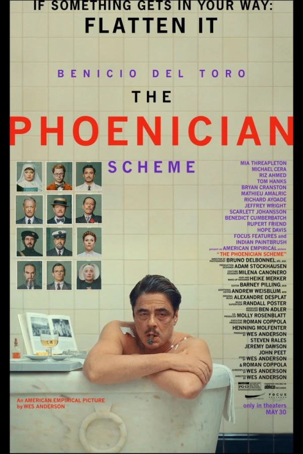 The Phoenician Scheme Juliste
