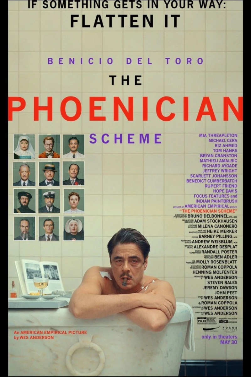 The Phoenician Scheme Juliste