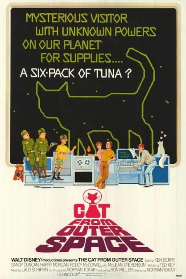 The Cat from Outer Space Juliste
