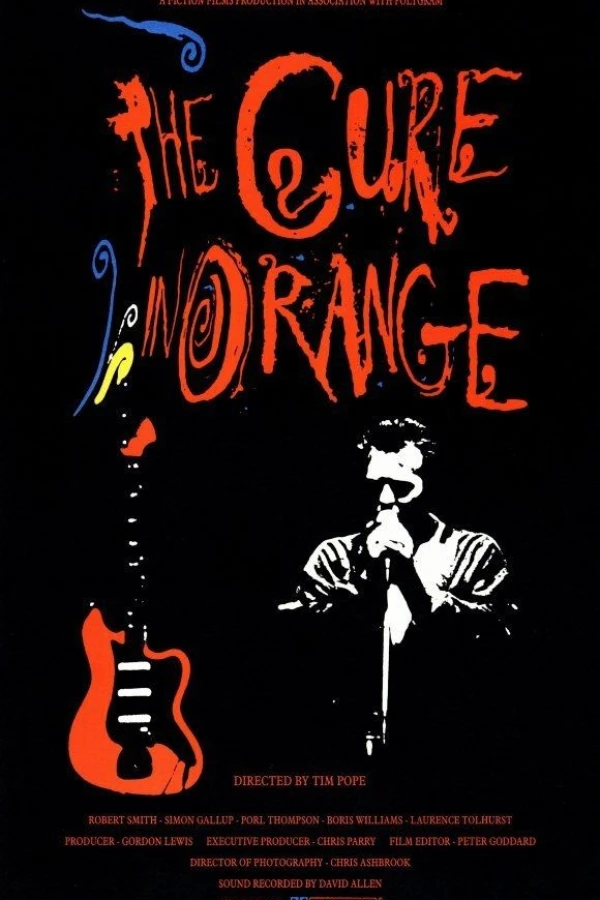 The Cure in Orange Juliste