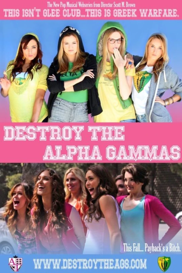 Destroy the Alpha Gammas Juliste