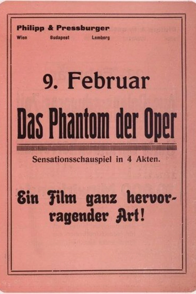 Das Phantom der Oper Juliste