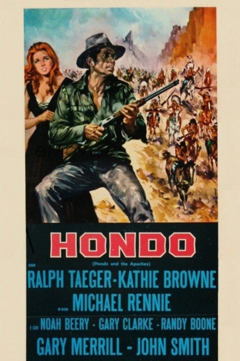 Hondo and the Apaches Juliste