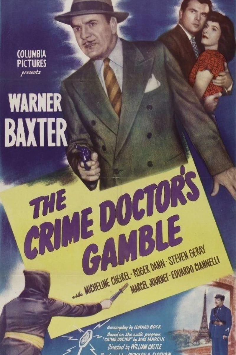 The Crime Doctor's Gamble Juliste