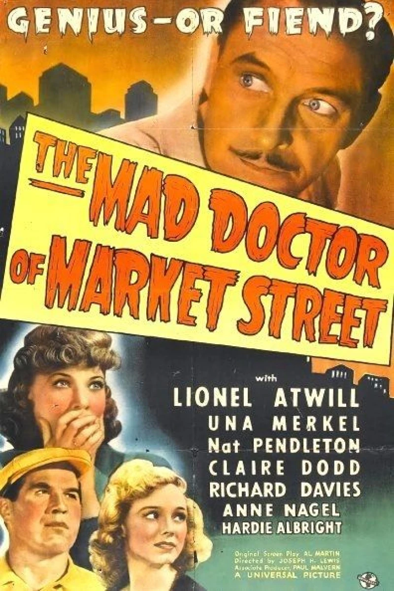 The Mad Doctor of Market Street Juliste