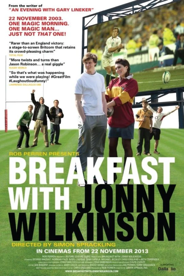 Breakfast with Jonny Wilkinson Juliste