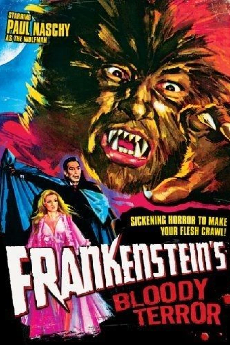 Frankenstein's Bloody Terror Juliste