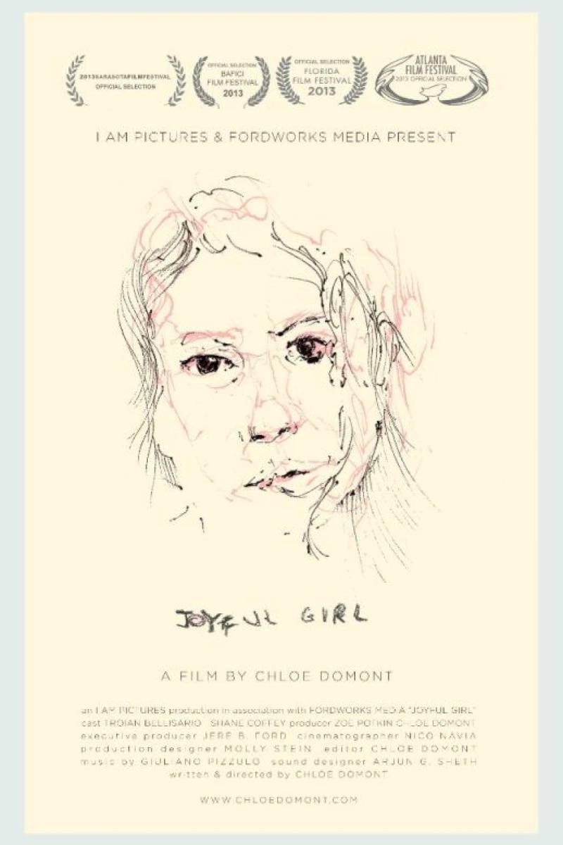 Joyful Girl Juliste