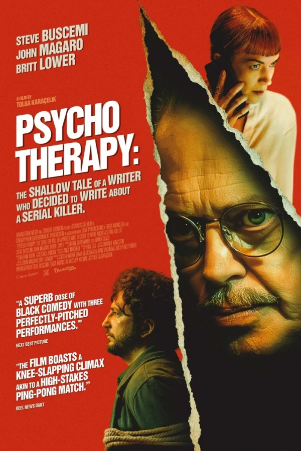 The Psycho Therapy: The Shallow Tale of a Writer Who Decided to Write about a Serial Killer Juliste