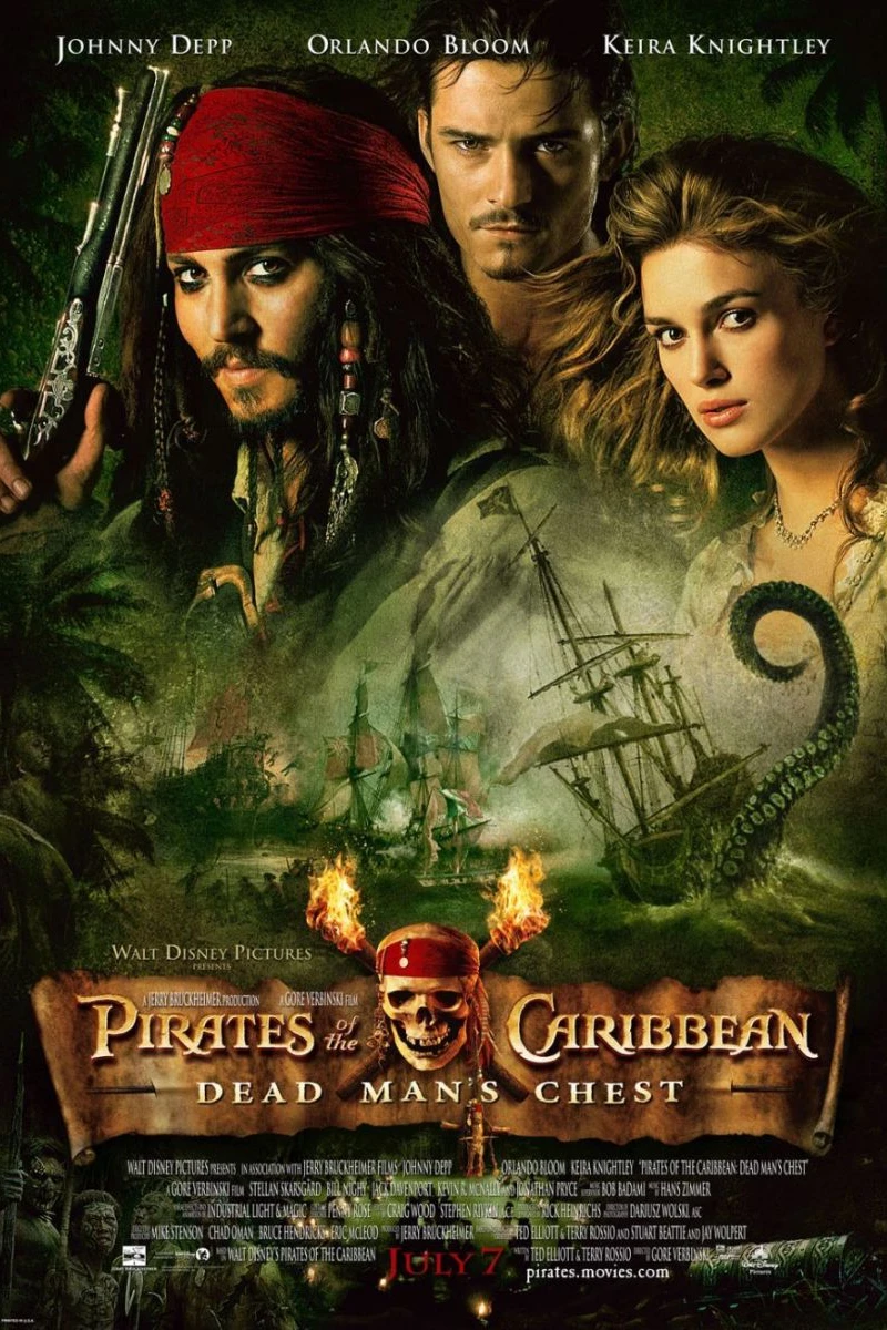 Pirates of the Caribbean: Dead Man's Chest Juliste