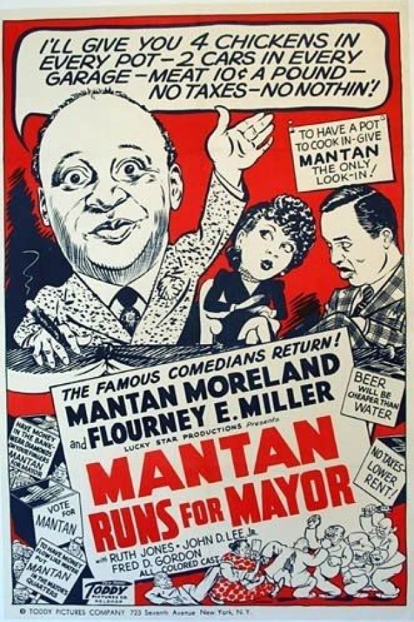 Mantan Runs for Mayor Juliste