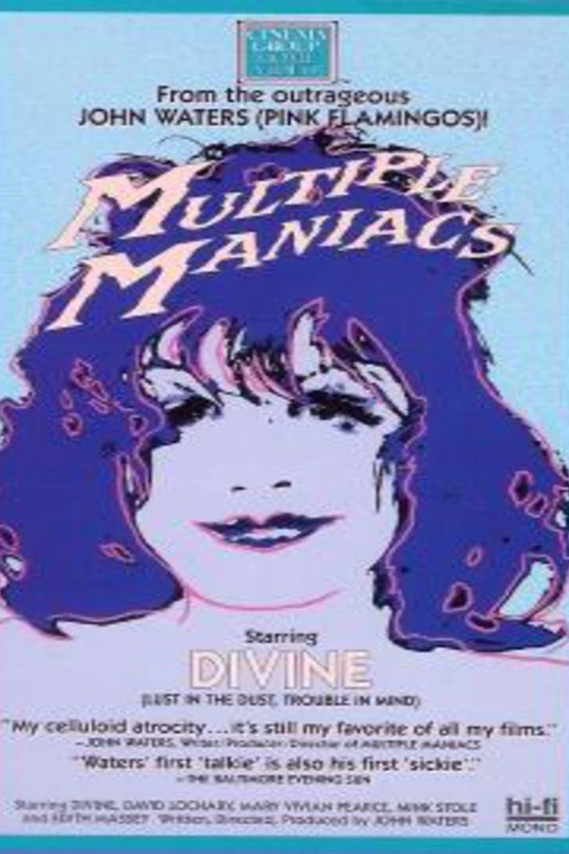 Multiple Maniacs Juliste