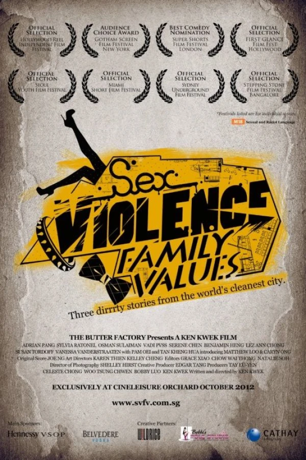 Sex.Violence.FamilyValues. Juliste