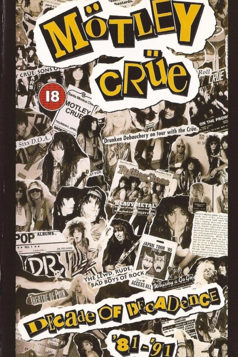 Mötley Crüe: Decade of Decadence '81-'91 Juliste