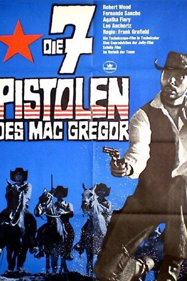 Seven Guns for the MacGregors Juliste