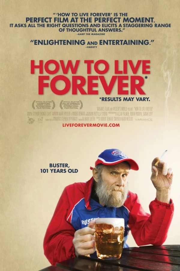 How to Live Forever Juliste