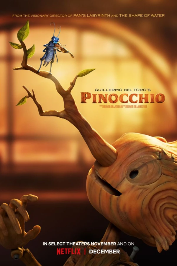 Guillermo del Toron Pinokkio Juliste
