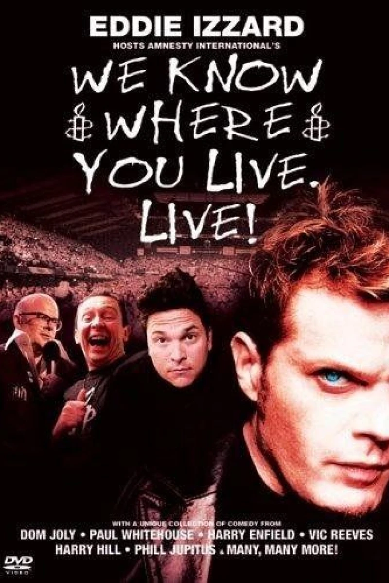 We Know Where You Live Juliste