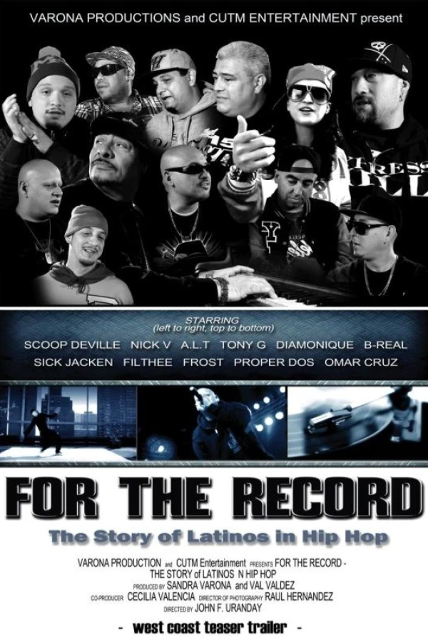 For the Record: The Story of Latinos in Hip Hop Juliste