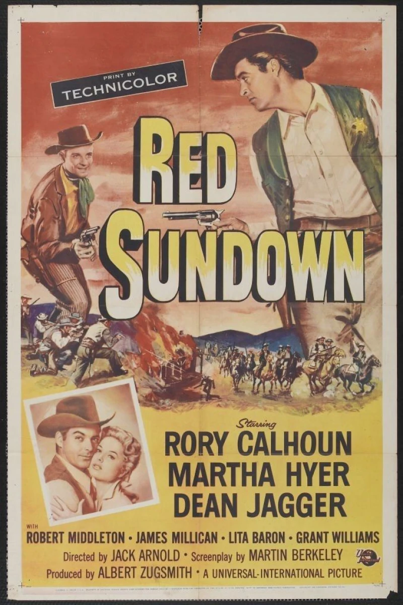Red Sundown Juliste