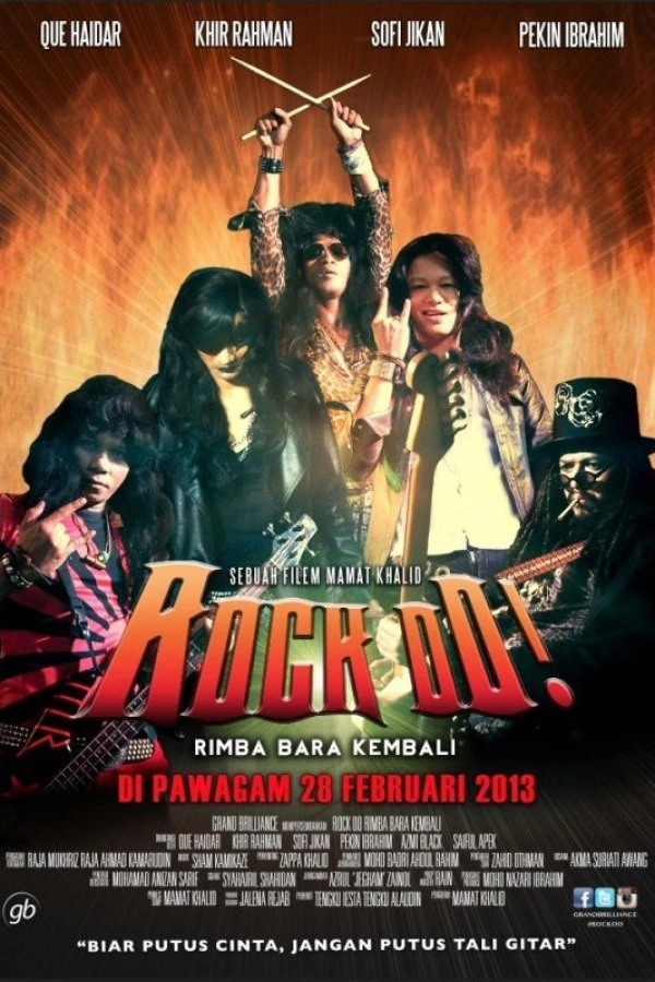 Rock Oo! Rimba bara kembali Juliste
