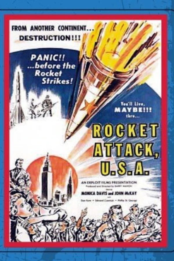 Rocket Attack U.S.A. Juliste