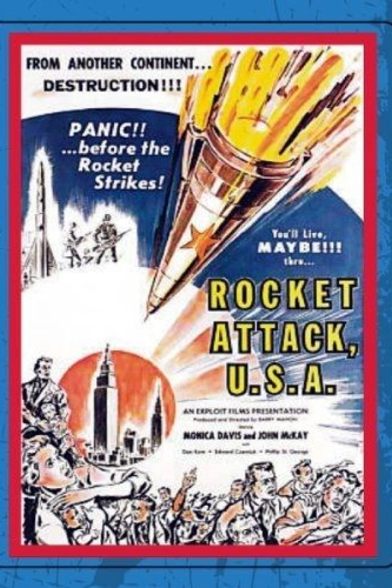 Rocket Attack U.S.A. Juliste