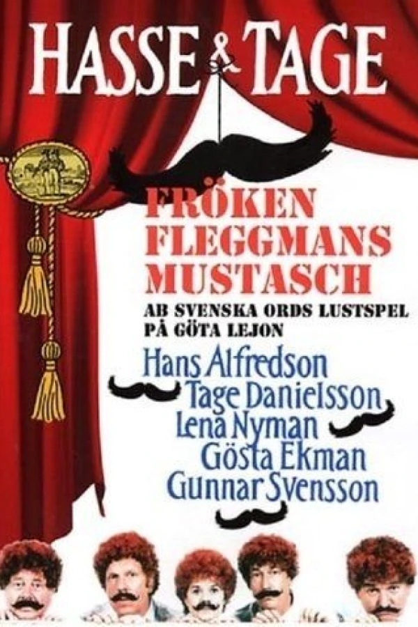 Fröken Fleggmans mustasch Juliste