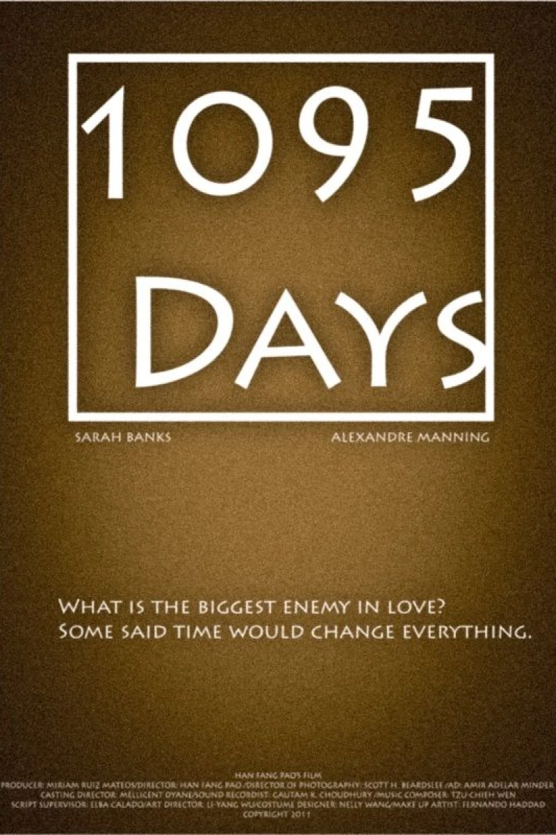 1095 Days Juliste