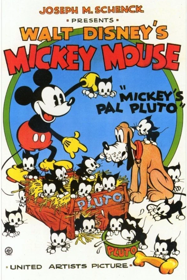 Mickey's Pal Pluto Juliste