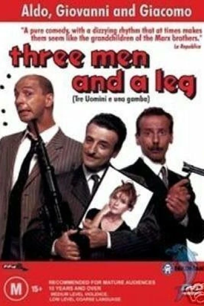 Kolme miestä ja jalka